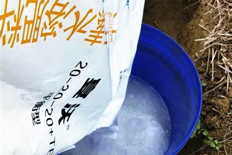 急求!!巧棵力颗粒水溶肥在果树上的使用方法？