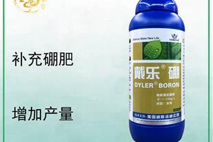 硼肥的正确使用方法