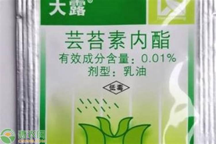 芸苔素内酯多久喷一次