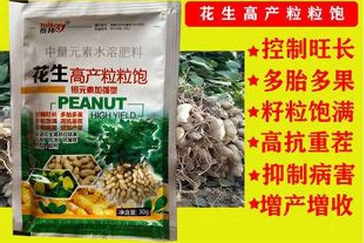 花生叶面肥用什么高产
