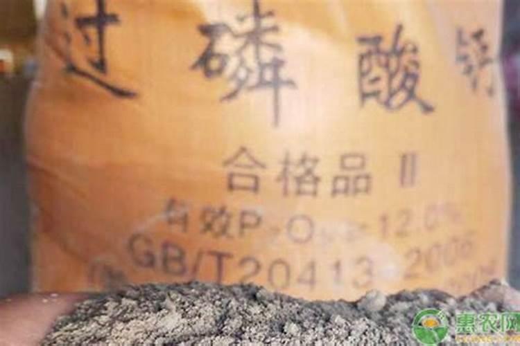 普钙怎么施肥