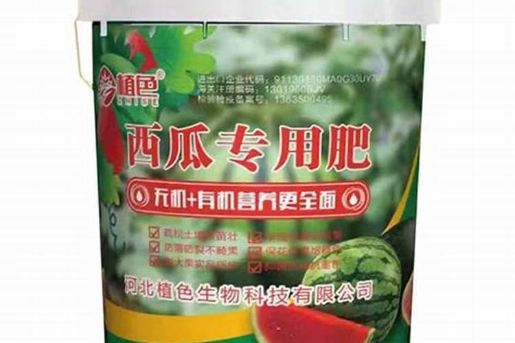 ...使用什么样的肥料比较合适,使瓜秧长壮,西瓜更好做长果。