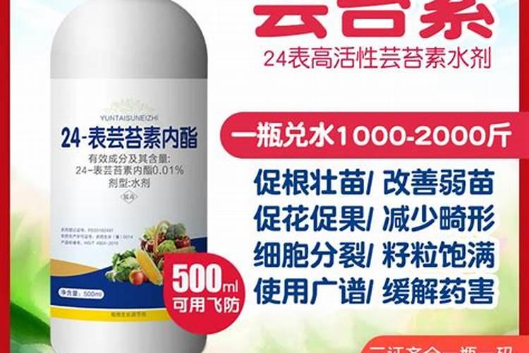 14羟基芸苔素甾醇使用方法