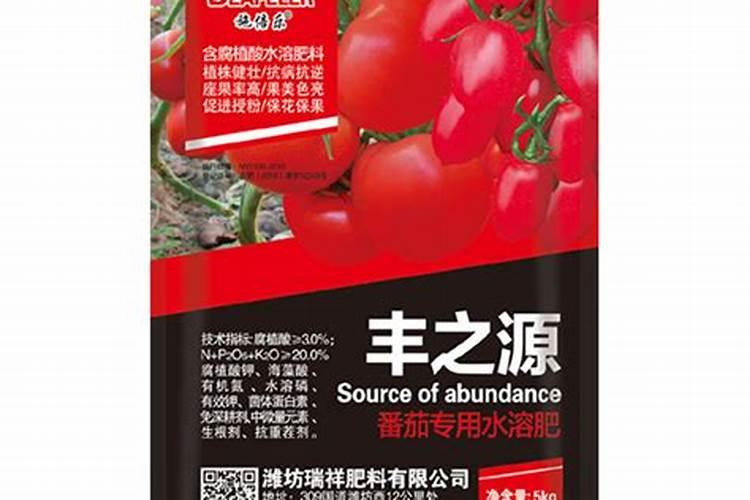 西红柿具体要什么时候冲施高钾水溶肥才合适？