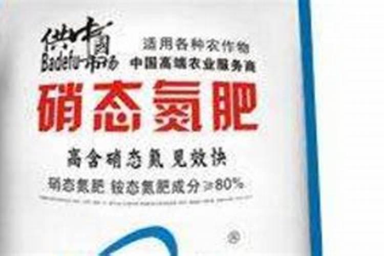 什么是硝态氮肥