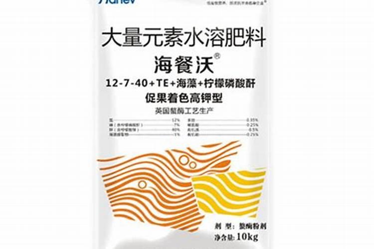 果树用什么水溶肥效果好？