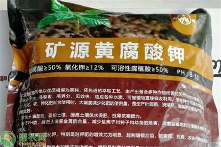 如何辨别矿源黄腐酸钾的真假？