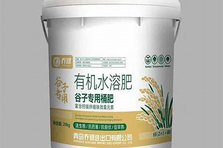 谷子灌浆时冲钾肥可以吗？