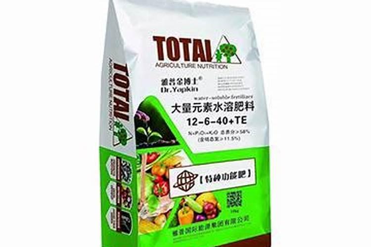 大量元素水溶肥的作用与功效
