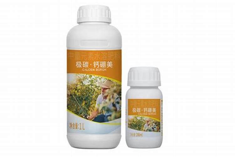 钙镁硼和平衡素叶面肥能混合吗？