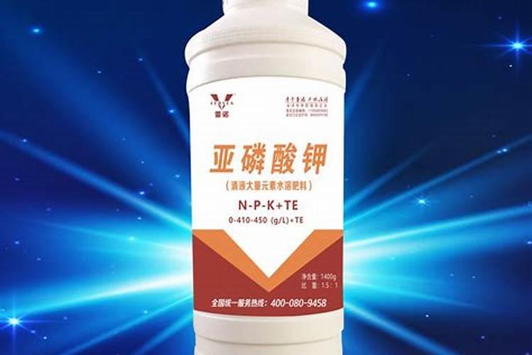 亚磷酸钾控旺什么时候打效果最好？