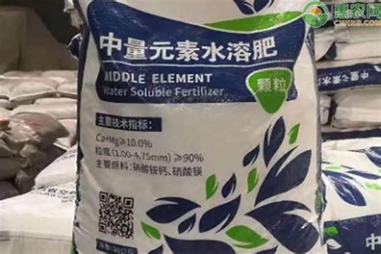 沃生中量元素水溶肥料的作用
