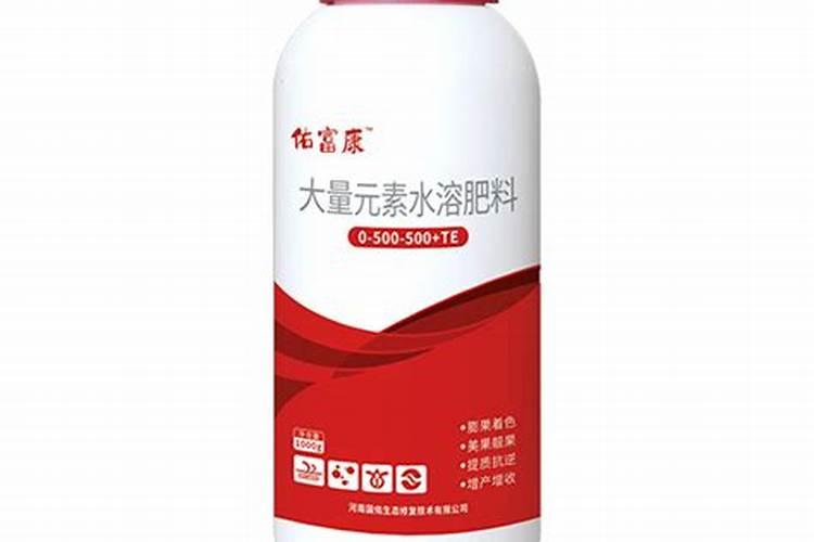 水溶肥里含钾的都有啥类型