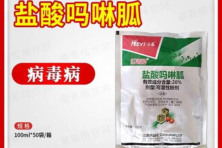 小麦病毒性黄叶病打什么药