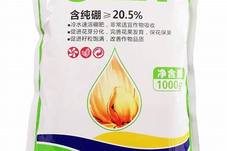 磷酸二氢钾和硼肥配合使用