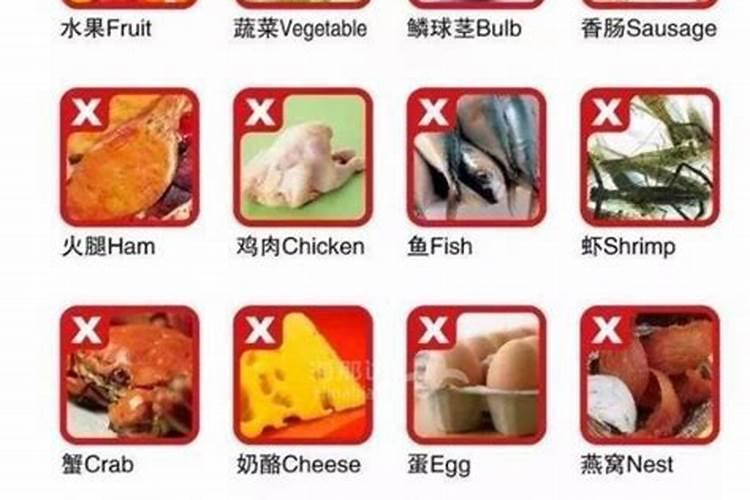 出国旅游什么东西不能带？