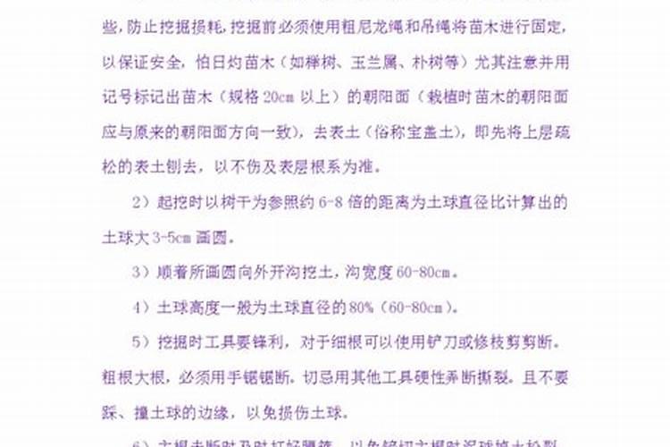 苗木移栽的三个注意事项关于苗木移栽的三个注意事项