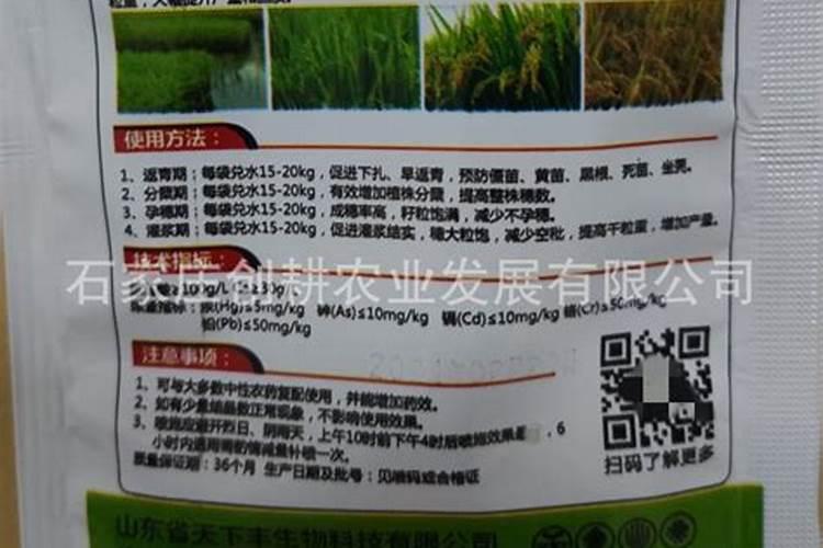 揭秘水稻增产的药剂秘方