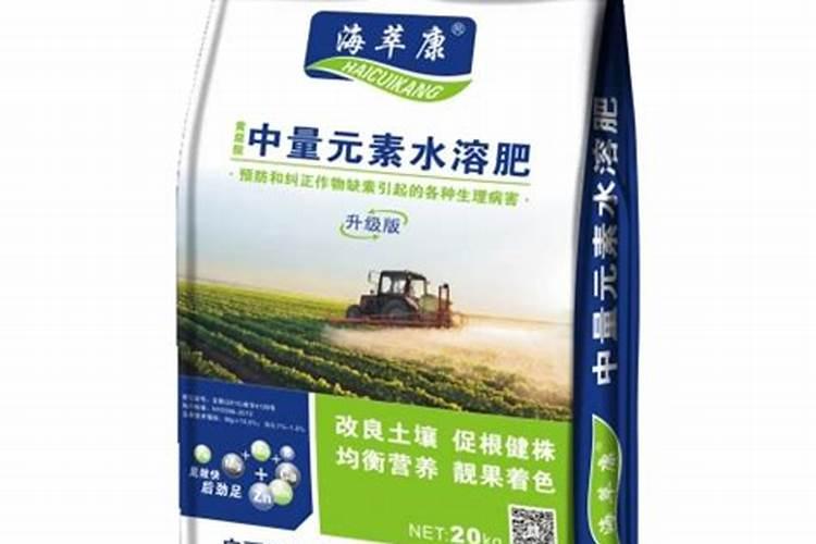 亳州番荔枝40斤中微量元素肥料是多少？