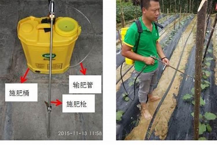 水溶肥用施肥枪,稀释多少倍？