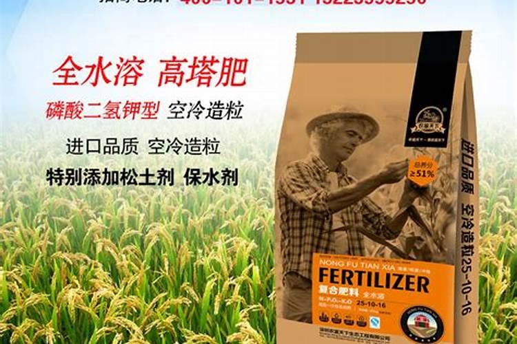 水稻复合肥厂家联系方式及电话？