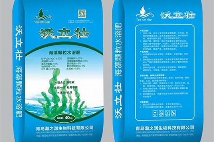海藻颗粒水溶肥的作用与功效禁忌？
