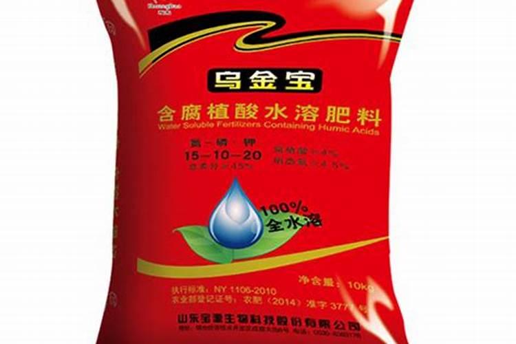 山东乌金腐植酸水溶肥怎么用的？