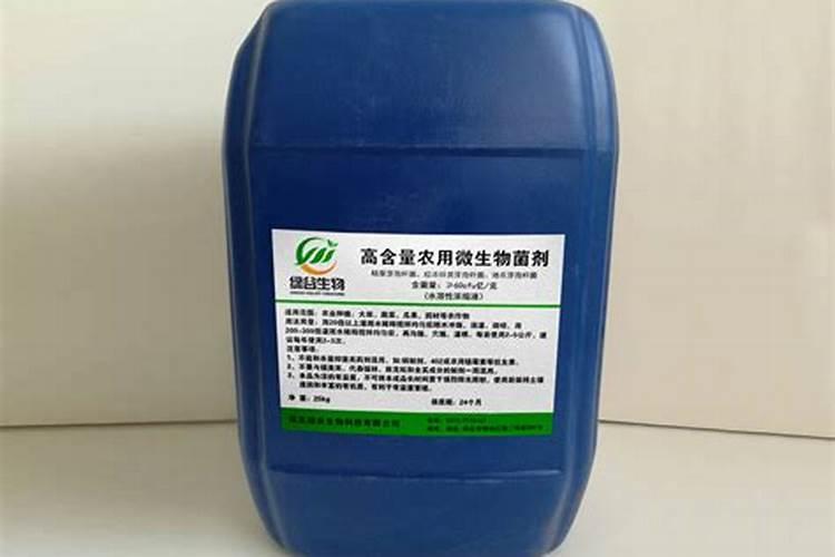 液体微生物菌剂怎么兑水使用黄腐酸？