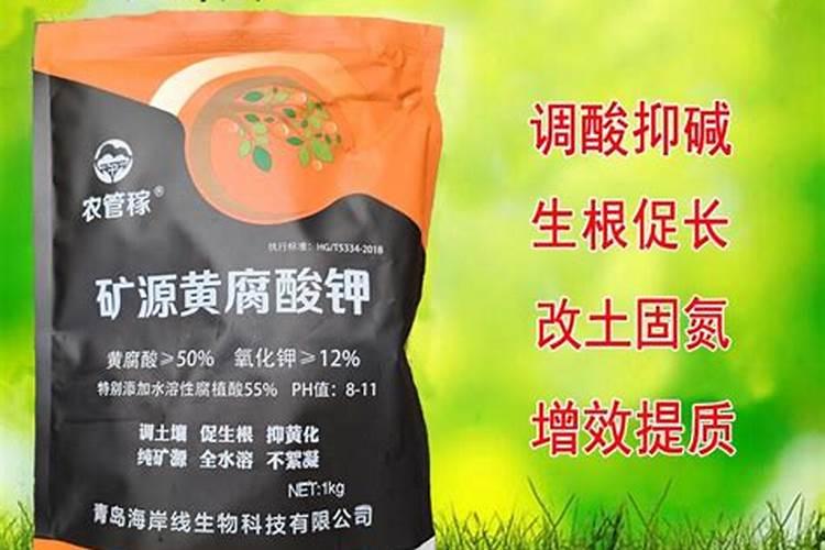 1公斤矿源黄腐酸钾用几棵柑橘树？